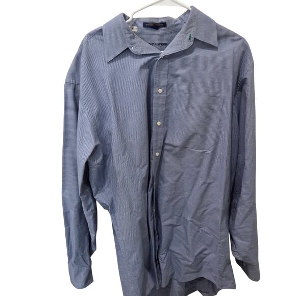 Tommy Hilfiger Other - Men's Long Sleeve Tommy Hilfiger Dress Shirt, Size 17 34-35